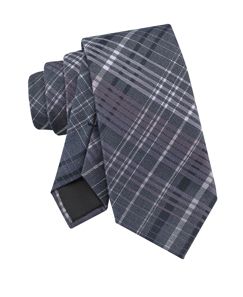 Calvin Klein Men's Kingston Plaid Tie