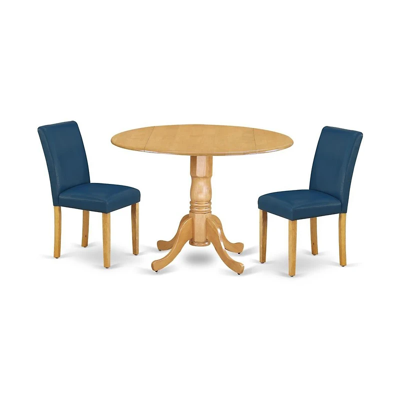 East West Furniture Dining Room Set Oak