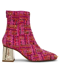 Betsey Johnson Women's Stevie Block Heel Dress Booties