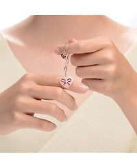 GiGiGirl GiGiGirl Kids/Teens Sterling Silver Heart Paper Clip Chain Bracelet
