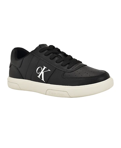 Calvin Klein Men's Gliano Round Toe Casual Sneakers