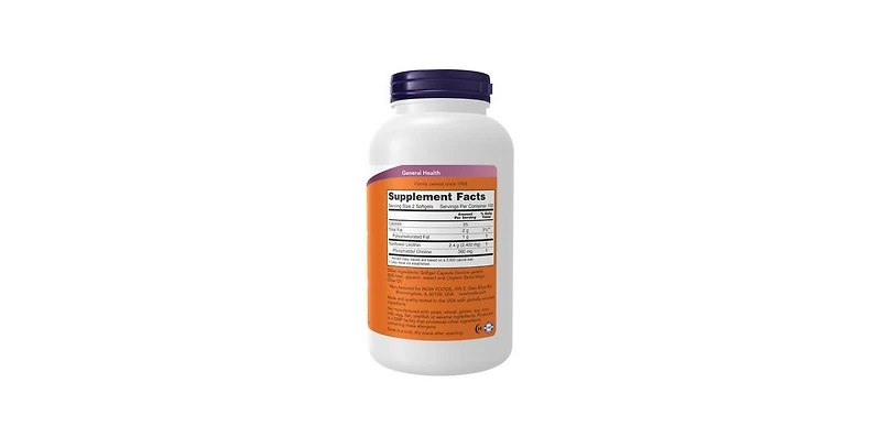 Now Foods Sunflower Lecithin ,200 Softgels