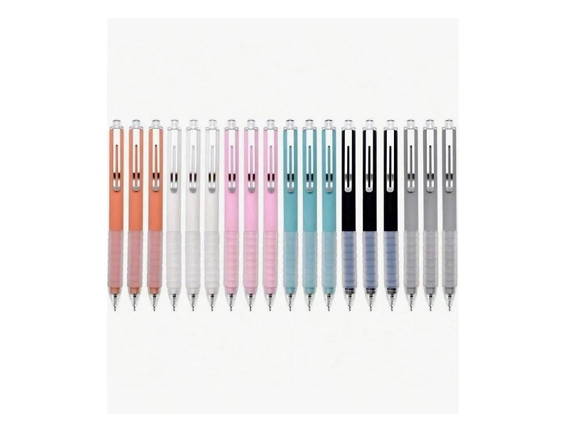 Htutwoo 18 Pcs Ballpoint Pens Medium Point 1mm Black Ink Work Pen With Super Soft Grip Ball Point Pen For Men Women Retractable Office Pens