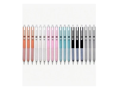 Htutwoo 18 Pcs Ballpoint Pens Medium Point 1mm Black Ink Work Pen With Super Soft Grip Ball Point Pen For Men Women Retractable Office Pens