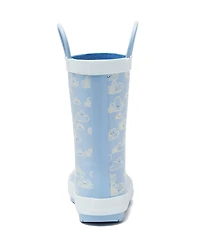 Lands' End Kids Pull On Splash Rubber Rain Boots