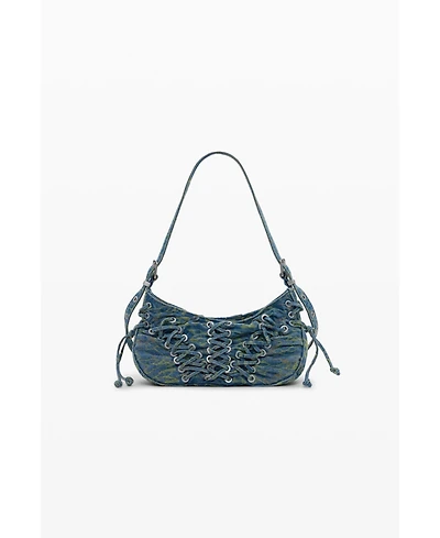 Desigual Women's Medium braided denim bag