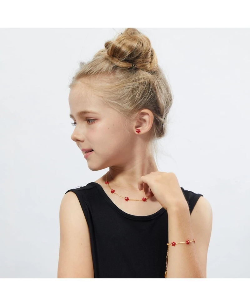 Anna Zuckerman Petit Rosie Earrings in