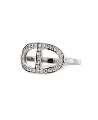 Pre-Owned HERMES Chaine d'Ancre Contour Ring
