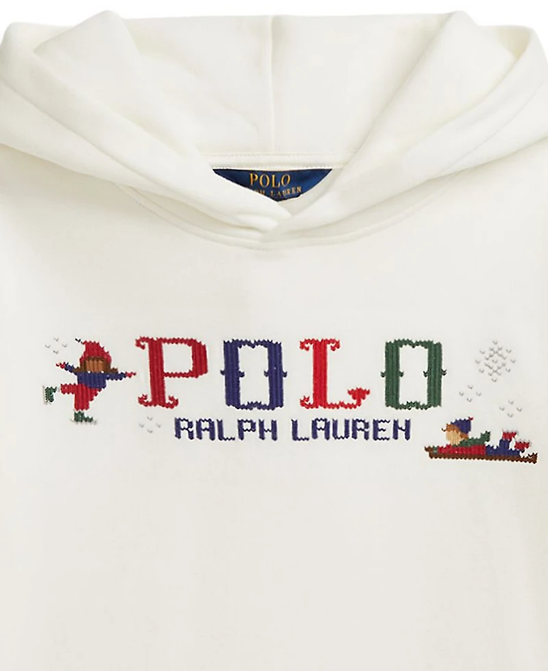 Polo Ralph Lauren Girls 2T-6X Yankees Hooded Sweatshirt