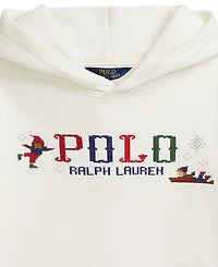 Polo Ralph Lauren Girls 2T-6X Yankees Hooded Sweatshirt
