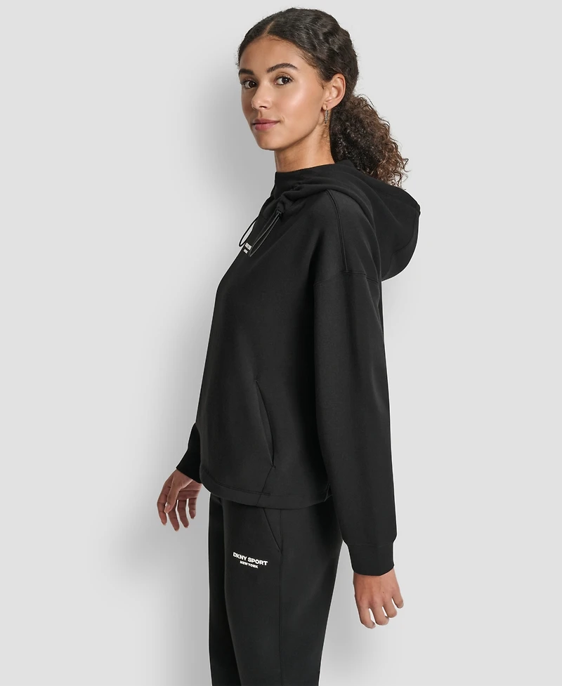 Dkny Women's Brooklyn Scuba Pull-On Hoodie