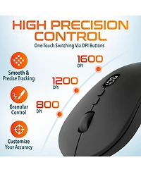 Delton S16 Wireless Mouse, Quiet, Adjustable Dpi (DMS16-wr)