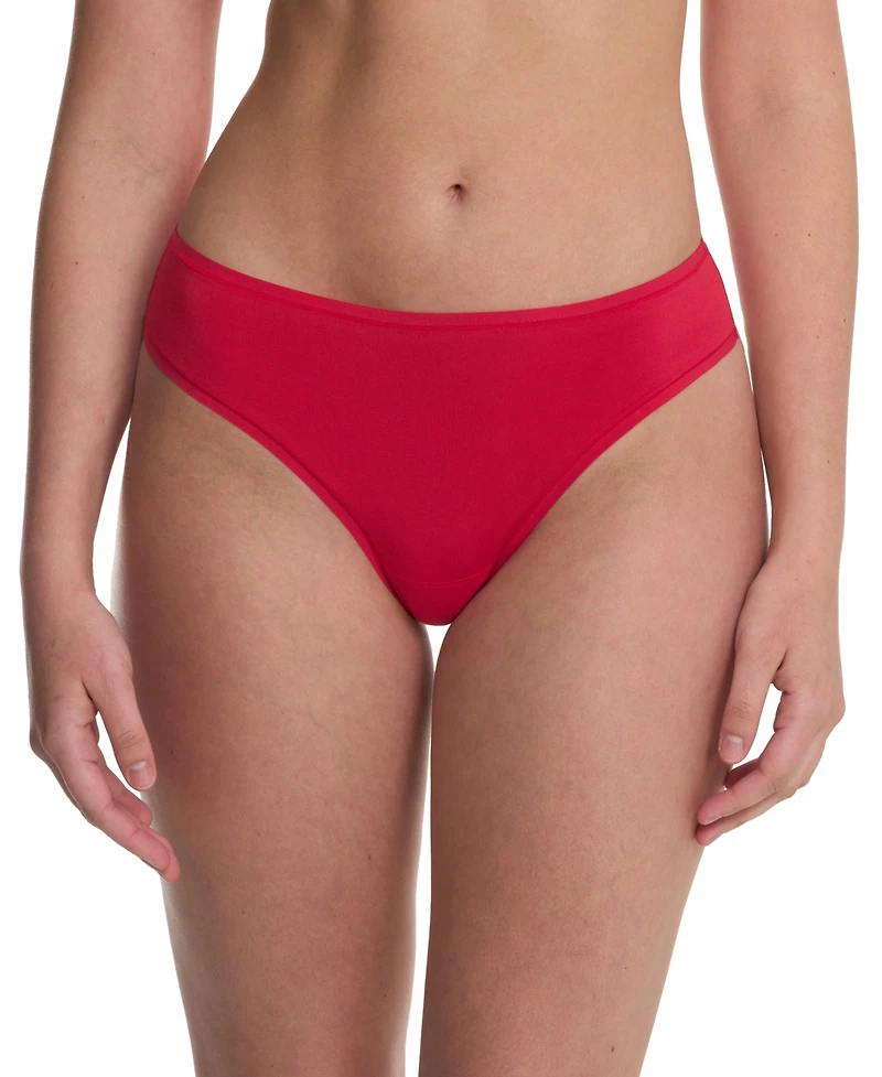 Natori Women's Bliss Bare Cotton Thong