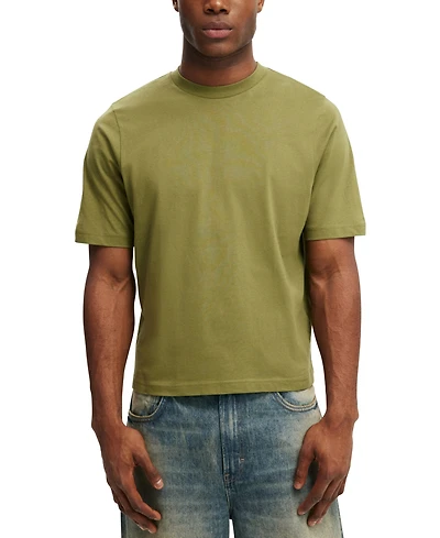 Cotton On Men's Cropped Fit Short Sleeve T-Shirt