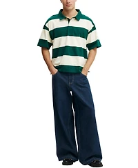 Cotton On Men's Cropped fit Short sleeve Polo Shirt