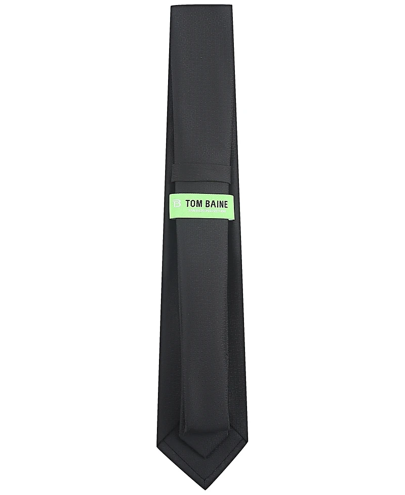 Tom Baine Men's Grid Classic Tie