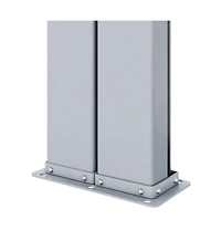 Side Awning Anthracite Polyester with Pu coating, steel, aluminum