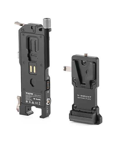 Tilta Battery Plate to Dji Rs 4 Power Pass-Through Plate Kit for V Mount