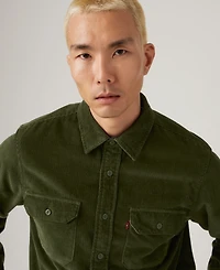 Levi's Men's Relaxed Fit Long Sleeve Button Front Worker Shirt