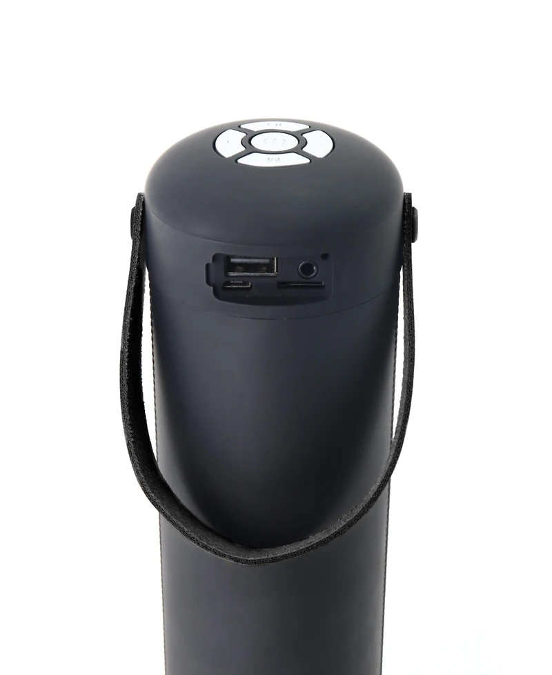 Riptunes Mini Tower Speaker w/ Asmospheric Light, and Bluetoooth