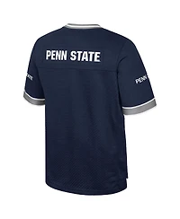 Colosseum Men's Navy Penn State Nittany Lions Nothing But The Hits Football Jersey