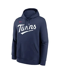 Nike Men's Kirby Puckett Navy Minnesota Twins Player Name Number Club Pullover Hoodie