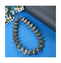 Sohi Women's Swirl Statement Necklace
