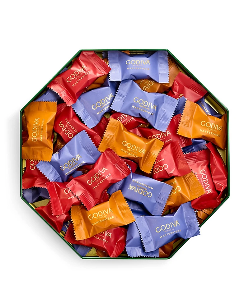 Godiva Assorted Masterpiece Holiday Tin, 50 Pieces