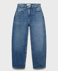 Mango Women's High-Rise Balloon Jeans