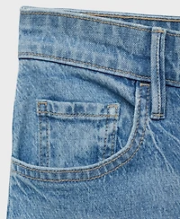 Mango Women's High-Waisted Wide-Leg Jeans