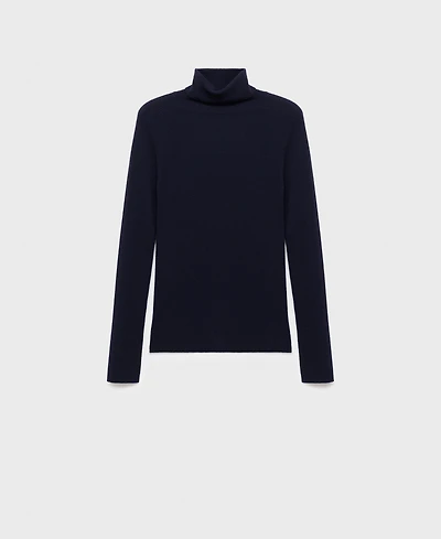 Mango Women's Turtleneck Wool Sweater