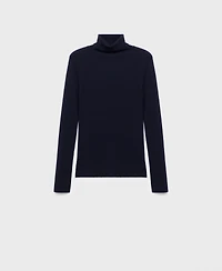 Mango Women's Turtleneck Wool Sweater