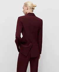 Mango Women's Double-Breasted Suit Jacket