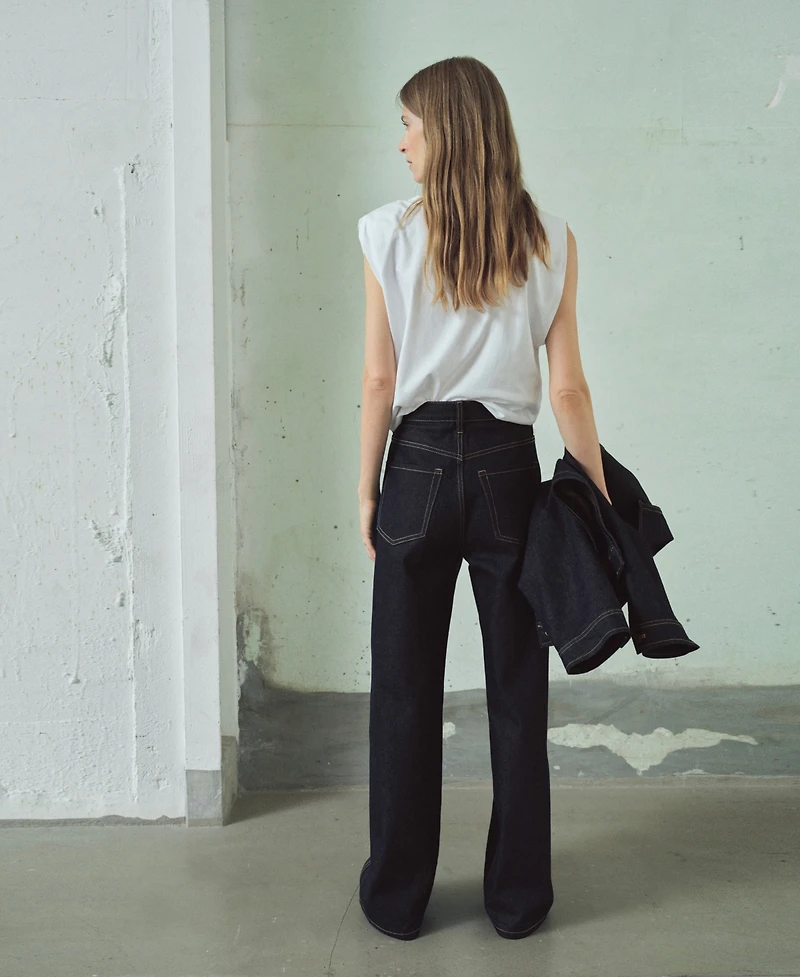 Mango Women's High-Rise Balloon Jeans