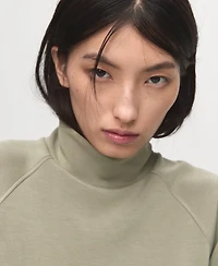 Mango Women's High Collar Sweatshirt