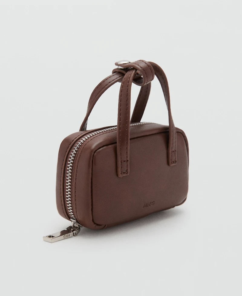 Mango Women's Multi-Charm Keyring Bag