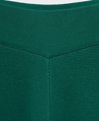 Mango Women's Fine-Knit Straight-Fit Pants