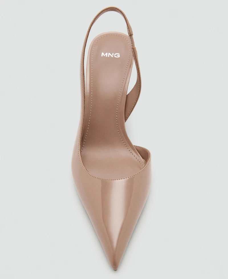 Mango Women's Patent Heeled Shoes