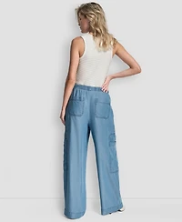 Dkny Women's Patch Pocket Detail Pull-On Pants