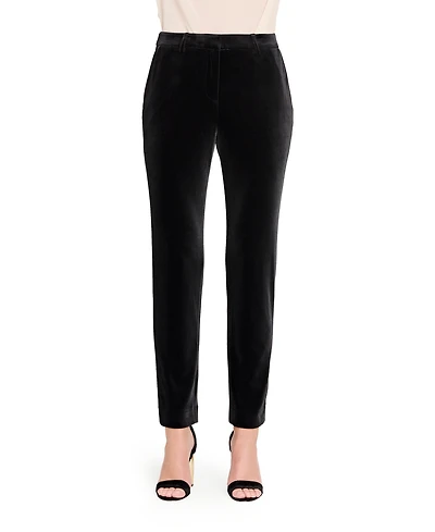 Tahari Asl Women's Velvet Ankle Pants