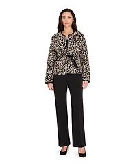 Tahari Asl Women's Quilted Reversible Jacket
