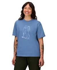 Marmot Women's Flower Marty Crewneck Short Sleeve T-Shirt