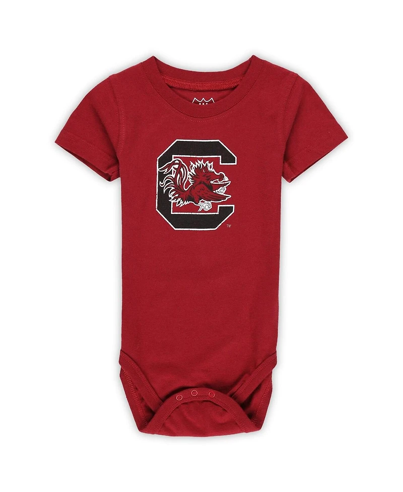 Wes & Willy Baby Boys and Girls 3-Pack South Carolina Gamecocks Bodysuit Set