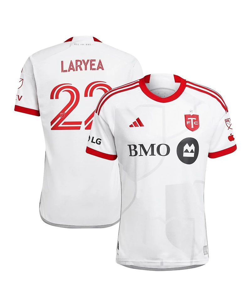 Adidas Men's Richie Laryea White Toronto Fc 2024 Gta Kit Authentic Player Jersey