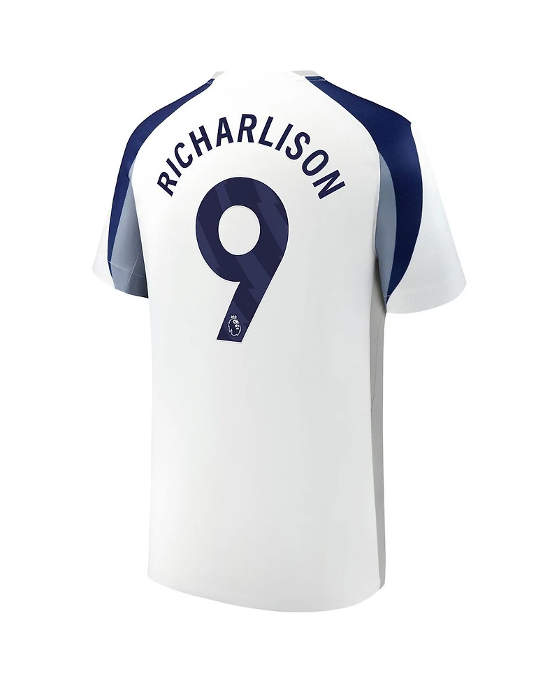 Nike Big Boys and Girls Richarlison White Tottenham Hotspur 2025/26 Home Replica Player Jersey