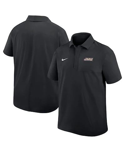 Nike Men's Black James Madison Dukes 2025 Sideline Polo Shirt
