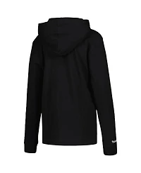 Mitchell & Ness Big Boys and Girls Black Orlando Magic Hardwood Classics Legendary Slub Lightweight Pullover Hoodie