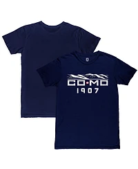 1863FC Men's Navy Como 1907 Landmark Slub T-Shirt