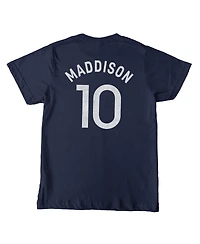1863FC Big Boys and Girls James Maddison Navy Tottenham Hotspur Player T-Shirt