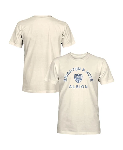 1863FC Men's Tan Brighton and Hove Albion Team Arch T-Shirt